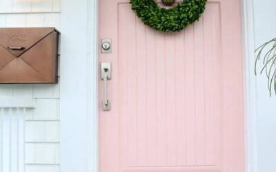 How To Paint An Exterior Door So It Looks Brand New Again